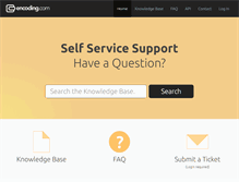 Tablet Screenshot of help.encoding.com